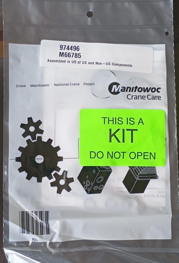Manitowoc. PART # 974496 Descripción Kit