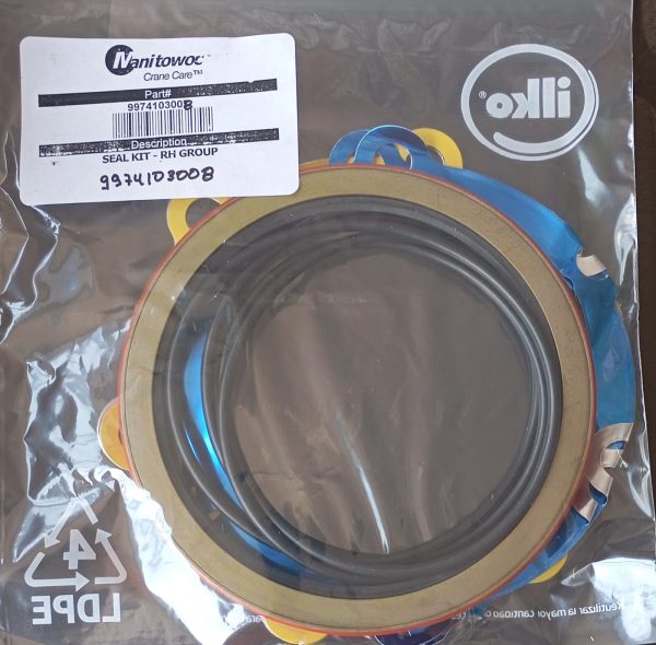 Manitowoc. PART # 9974103008 Descripción. Seal kit. LH GROP