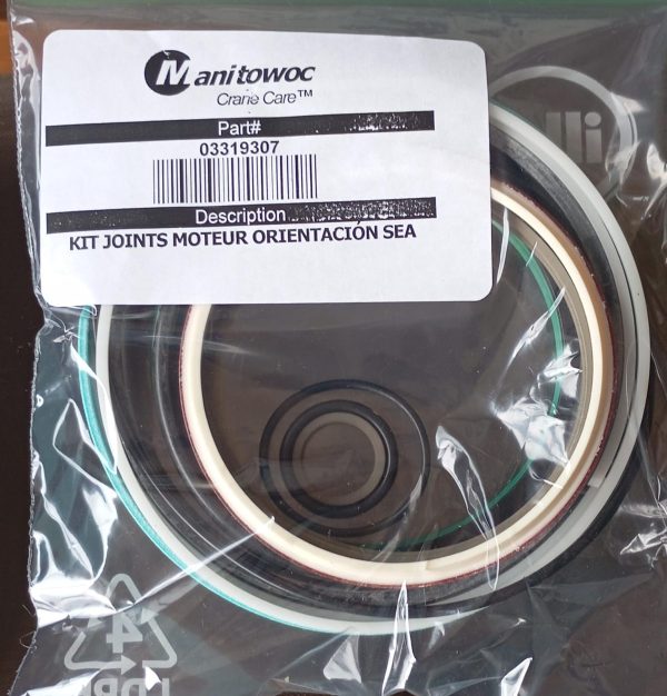 Manitowoc. PART:# 03319307 Descripción. KIT JOINTS MOTEUR ORIENTACION SEA