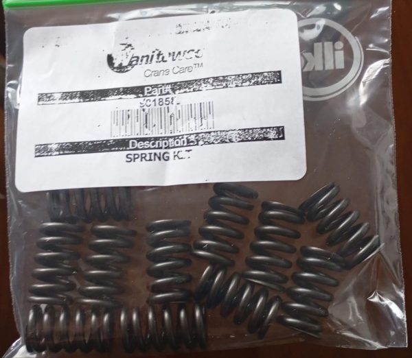 Manitowoc. descripción. Spring kit. PART # 9018581